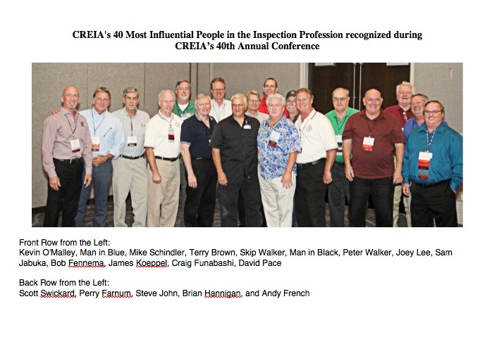 CREIA 40 Most Influential People